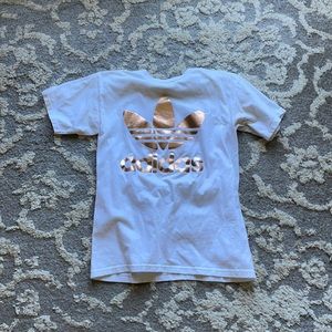Double logo adidas shirt